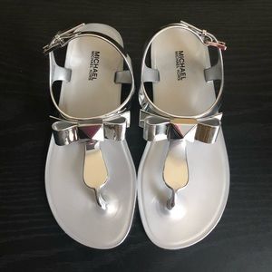 New Michael Kors Aliza Jelly Flat Sandals